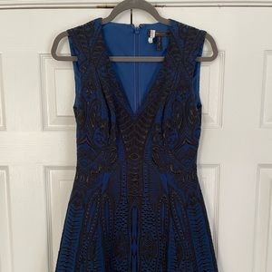 BCBG Max Adria jacquard dress